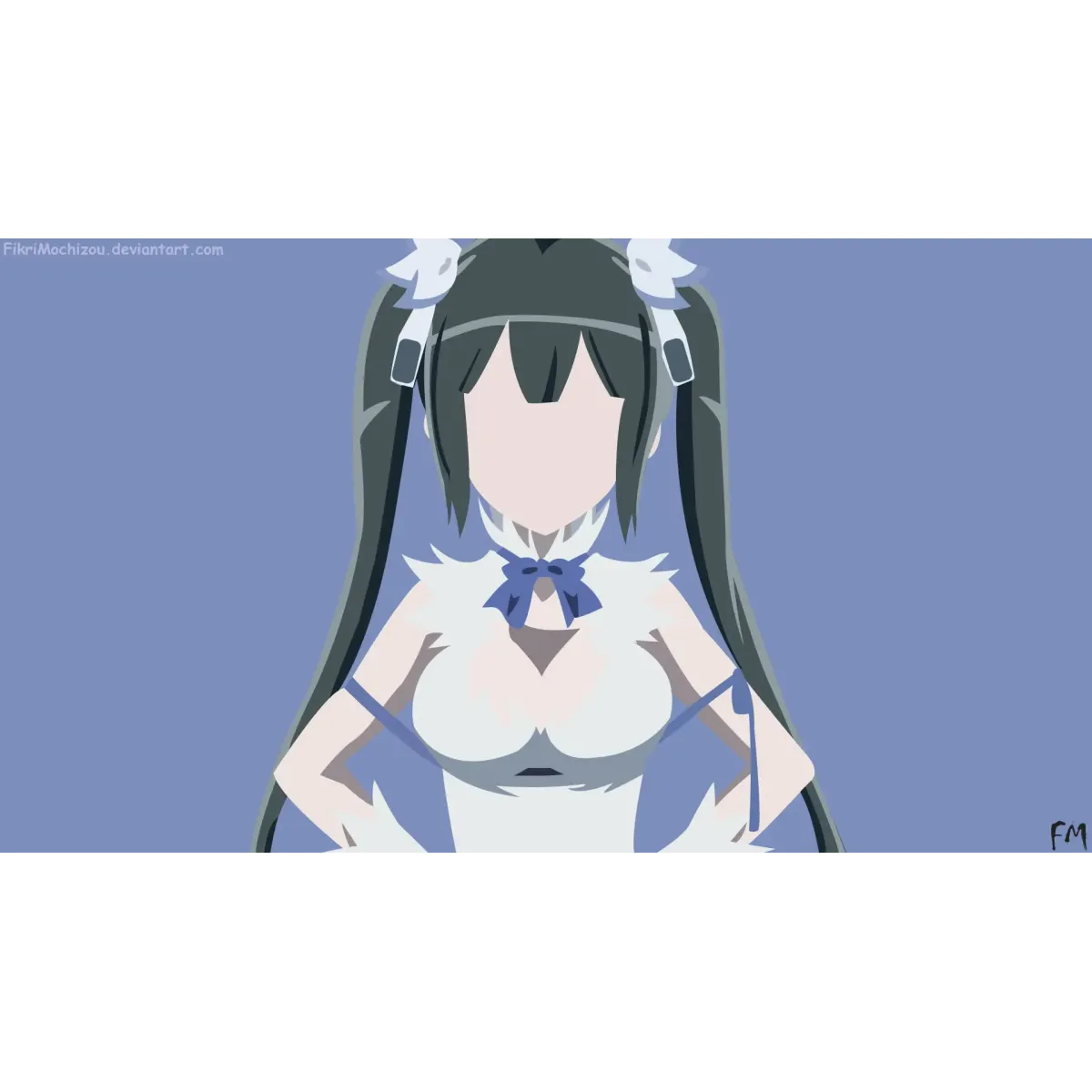 Anime Is It Wrong to Try to Pick Up Girls in a Dungeon?  Mouse Pad (Desk Mat)