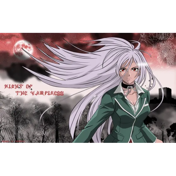 Anime Rosario + Vampire Mouse Pad (Desk Mat)