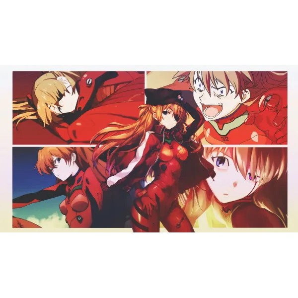 Anime Evangelion: 3.0 You Can (Not) Redo  Mouse Pad (Desk Mat)