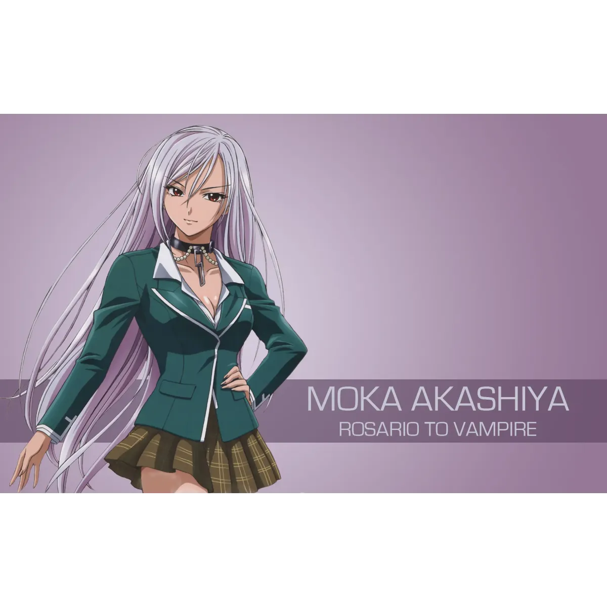 Anime Rosario + Vampire  Mouse Pad (Desk Mat)