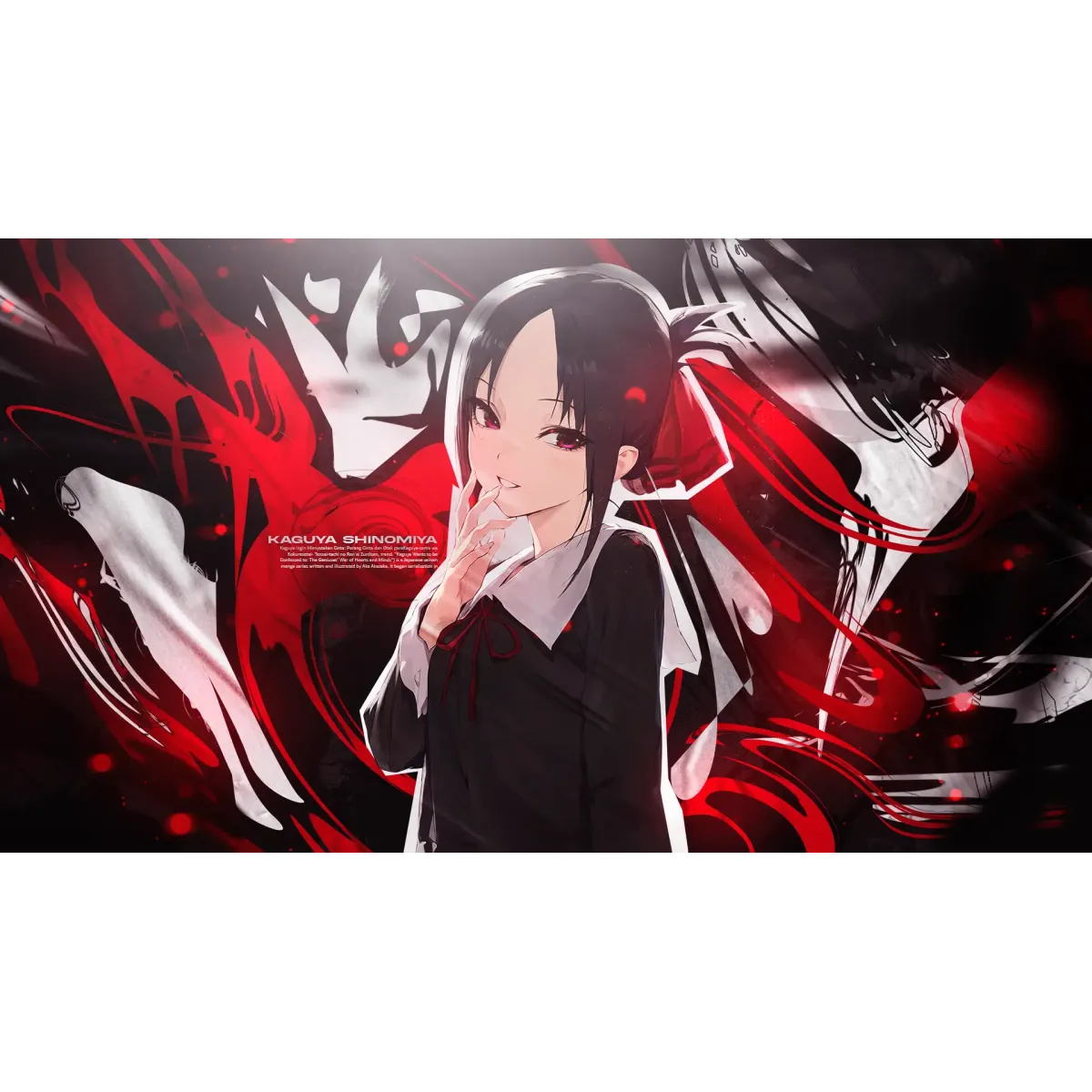 Anime Kaguya-sama: Love is War  Mouse Pad (Desk Mat)