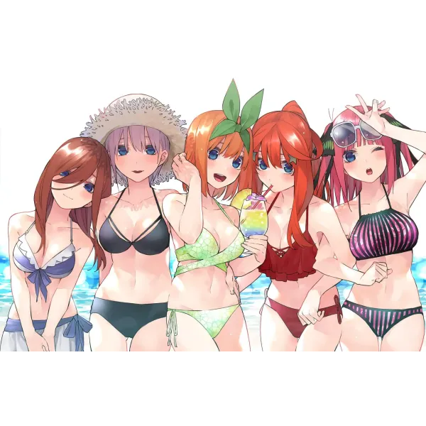 Anime The Quintessential Quintuplets  Mouse Pad (Desk Mat)