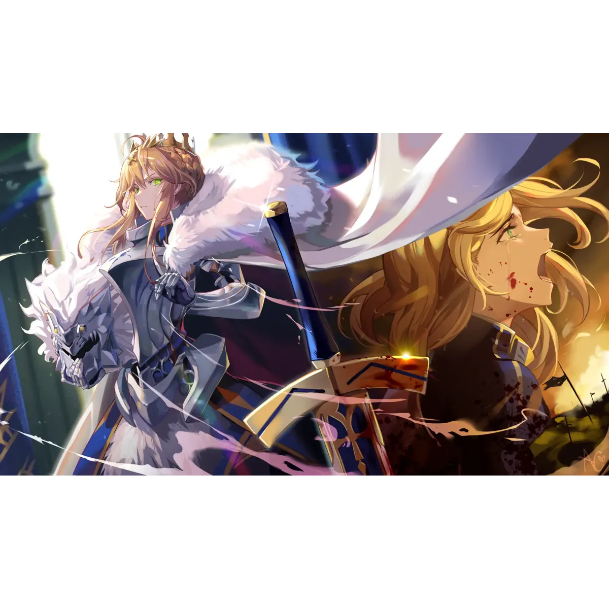 Anime Fate/Grand Order Mouse Pad (Desk Mat)