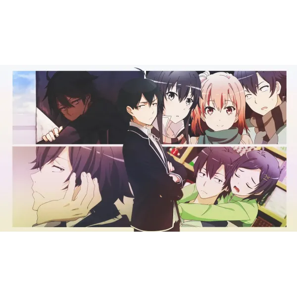 Anime My Teen Romantic Comedy SNAFU  Mouse Pad (Desk Mat)