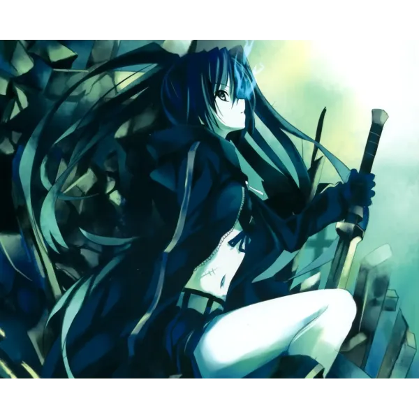 Anime Black Rock Shooter  Mouse Pad (Desk Mat)