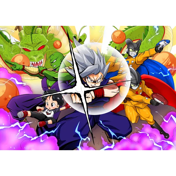 Anime Dragon Ball Super: Super Hero  Mouse Pad (Desk Mat)