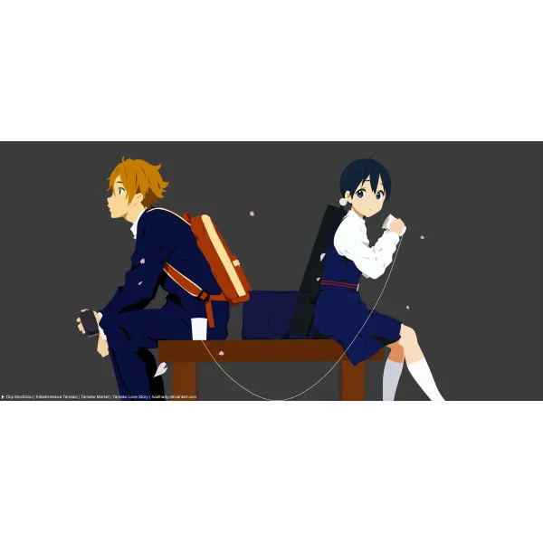 Anime Tamako Market  Mouse Pad (Desk Mat)