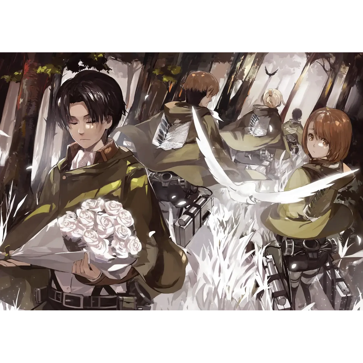 Anime Attack On Titan  Mouse Pad (Desk Mat)