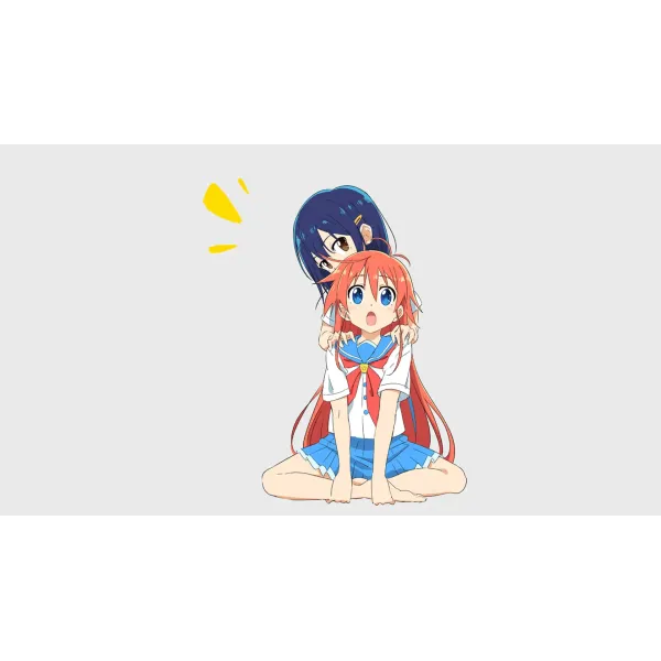 Anime Flip Flappers Mouse Pad (Desk Mat)