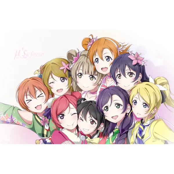 Anime Love Live!  Mouse Pad (Desk Mat)