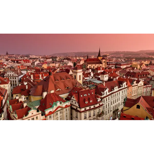 Man Made Prague Mouse Pad (Desk Mat)