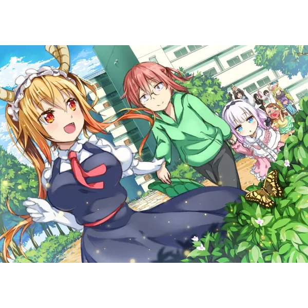 Anime Miss Kobayashi's Dragon Maid Mouse Pad (Desk Mat)