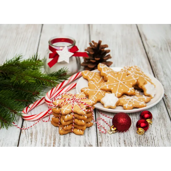 Food Cookie Mouse Pad (Desk Mat)