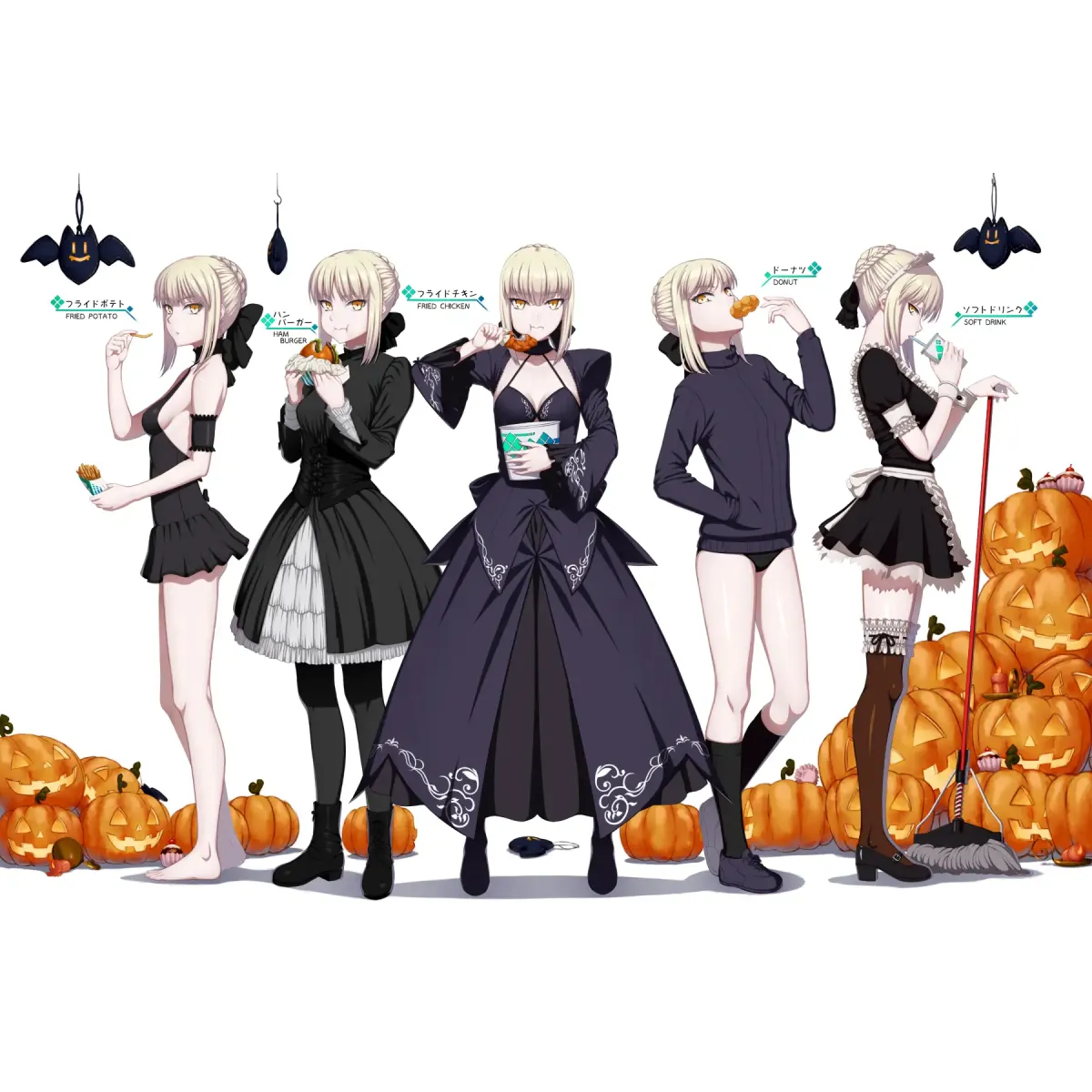 Saber Alter Mouse Pad (Desk Mat)