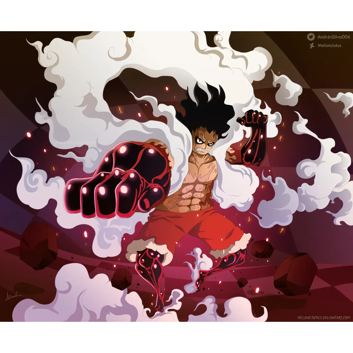 Anime One Piece  Mouse Pad (Desk Mat)