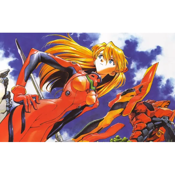 Anime Neon Genesis Evangelion  Mouse Pad (Desk Mat)