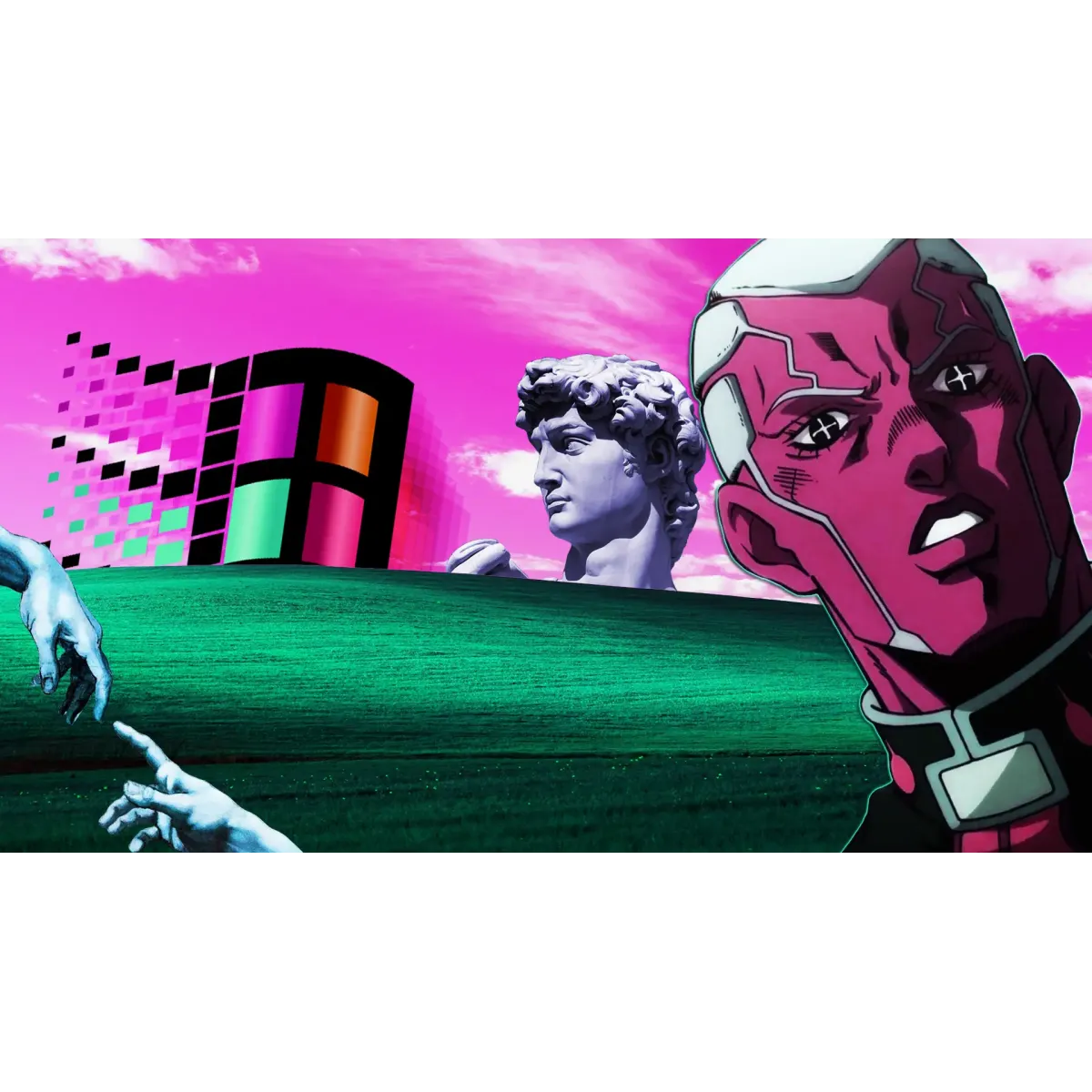 Pucci Vaporwave  Mouse Pad (Desk Mat)