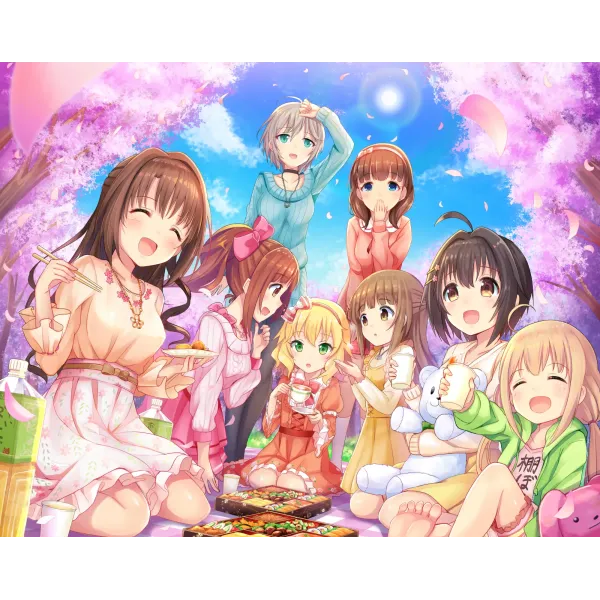 Anime The iDOLM@STER Cinderella Girls  Mouse Pad (Desk Mat)