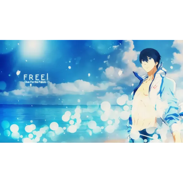 Haruka Nanase  Mouse Pad (Desk Mat)