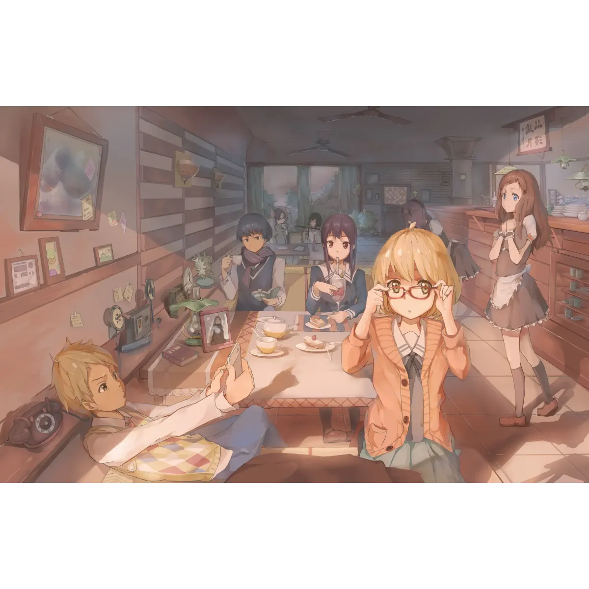 Beyond The Boundary  Mouse Pad (Desk Mat)