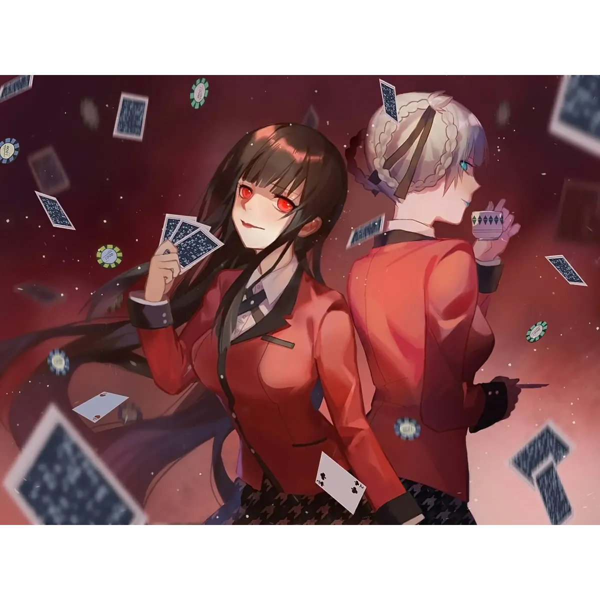 Anime Kakegurui  Mouse Pad (Desk Mat)