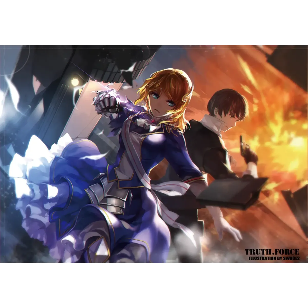 Anime Fate/Zero Mouse Pad (Desk Mat)