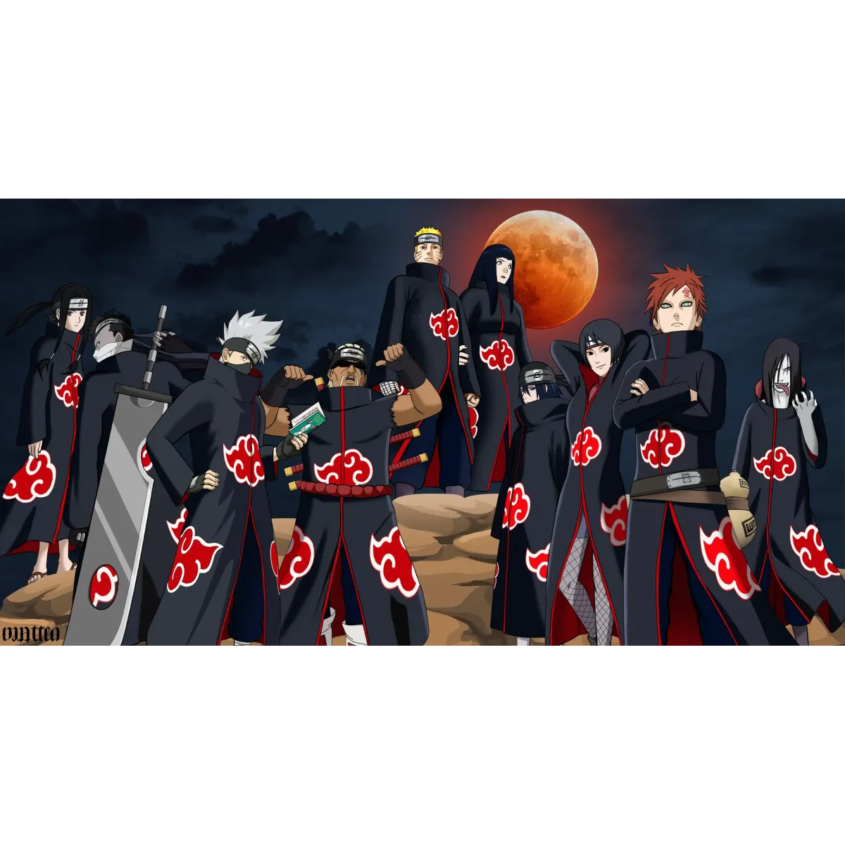 Akatsuki  Mouse Pad (Desk Mat)