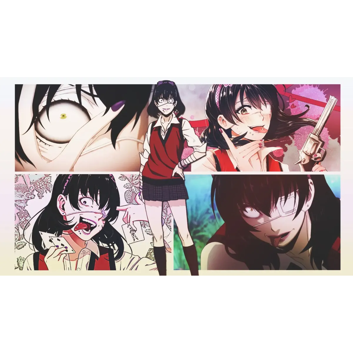 Anime Kakegurui  Mouse Pad (Desk Mat)