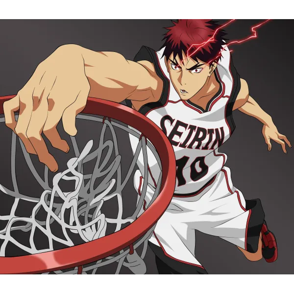 Kuroko's Basketball Taiga Kagami  Mouse Pad (Desk Mat)