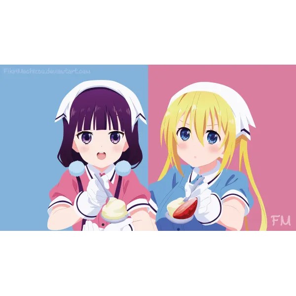 Anime Blend S  Mouse Pad (Desk Mat)