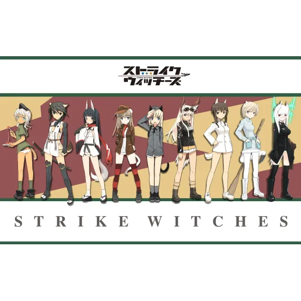 Anime Strike Witches Mouse Pad (Desk Mat)