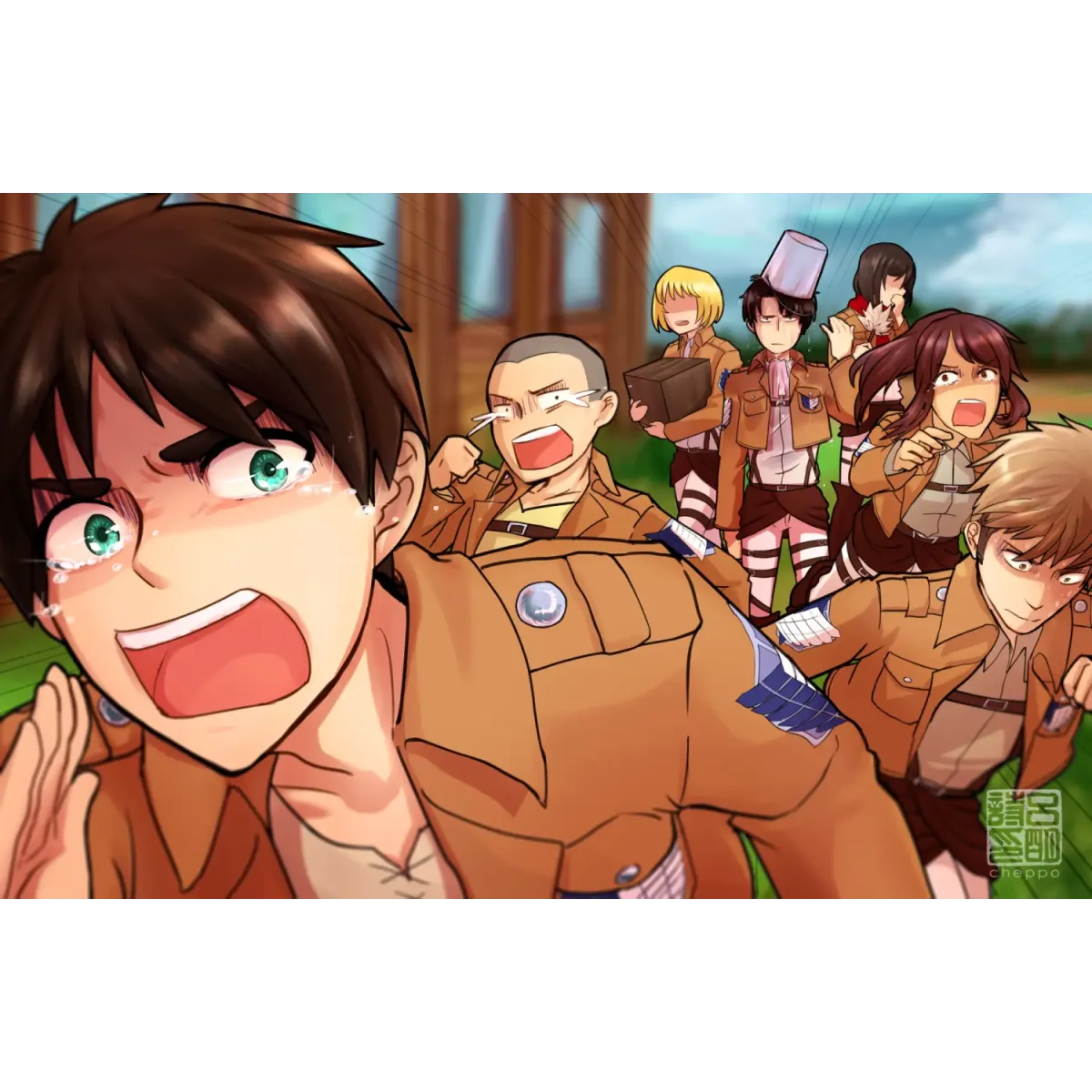 Anime Attack On Titan  Mouse Pad (Desk Mat)