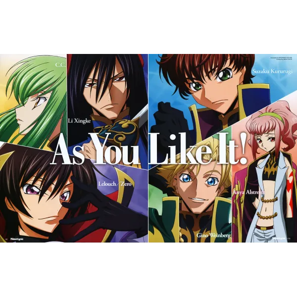 Anime Code Geass Mouse Pad (Desk Mat)