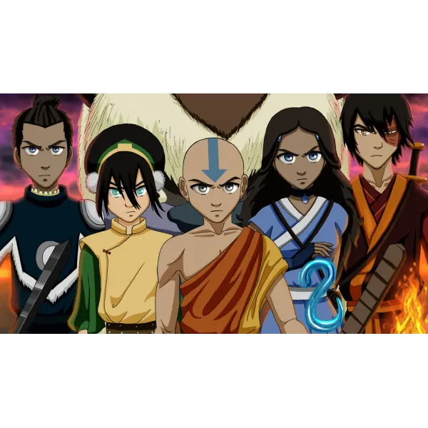 Anime Avatar: The Last Airbender  Mouse Pad (Desk Mat)