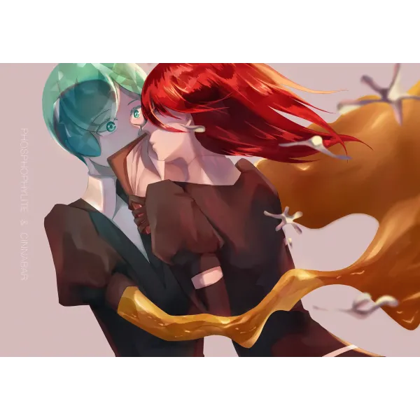 Anime Houseki no Kuni  Mouse Pad (Desk Mat)