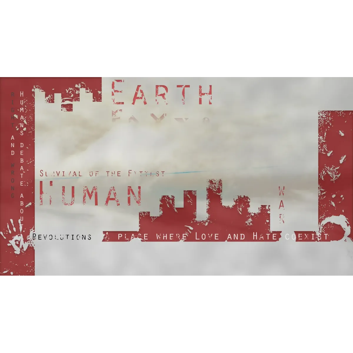 About Earth And Humans  Mouse Pad (Desk Mat)