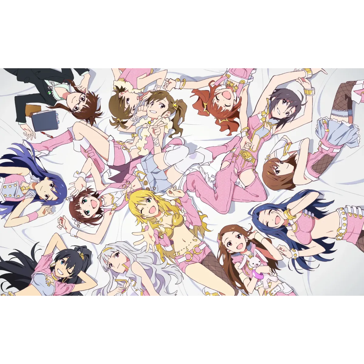 Anime The iDOLM@STER Mouse Pad (Desk Mat)