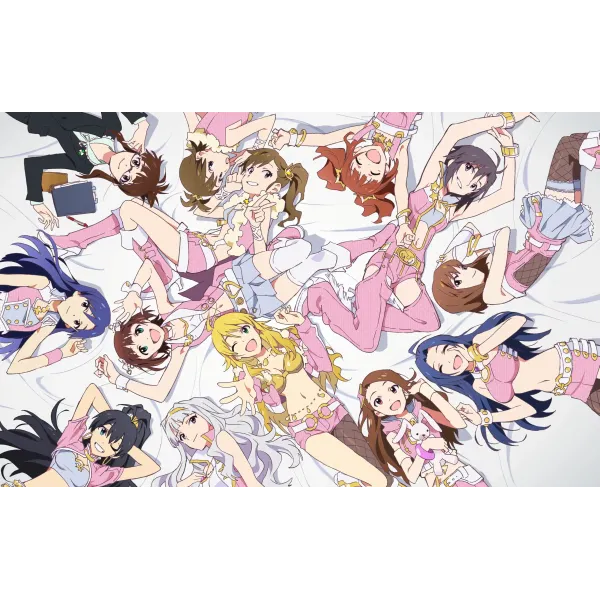 Anime The iDOLM@STER Mouse Pad (Desk Mat)