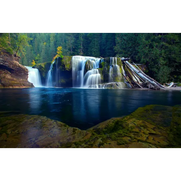 Cascading Waterfall Mouse Pad (Desk Mat)