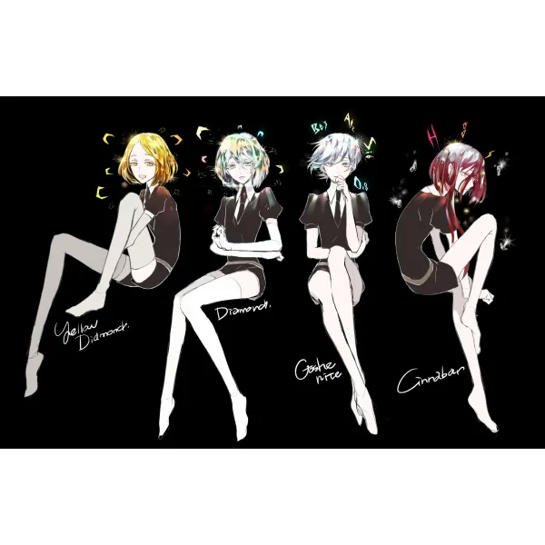 Anime Houseki no Kuni  Mouse Pad (Desk Mat)