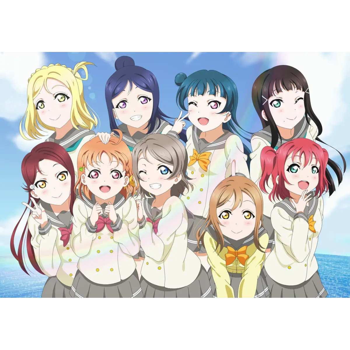 Anime Love Live! Sunshine!!  Mouse Pad (Desk Mat)