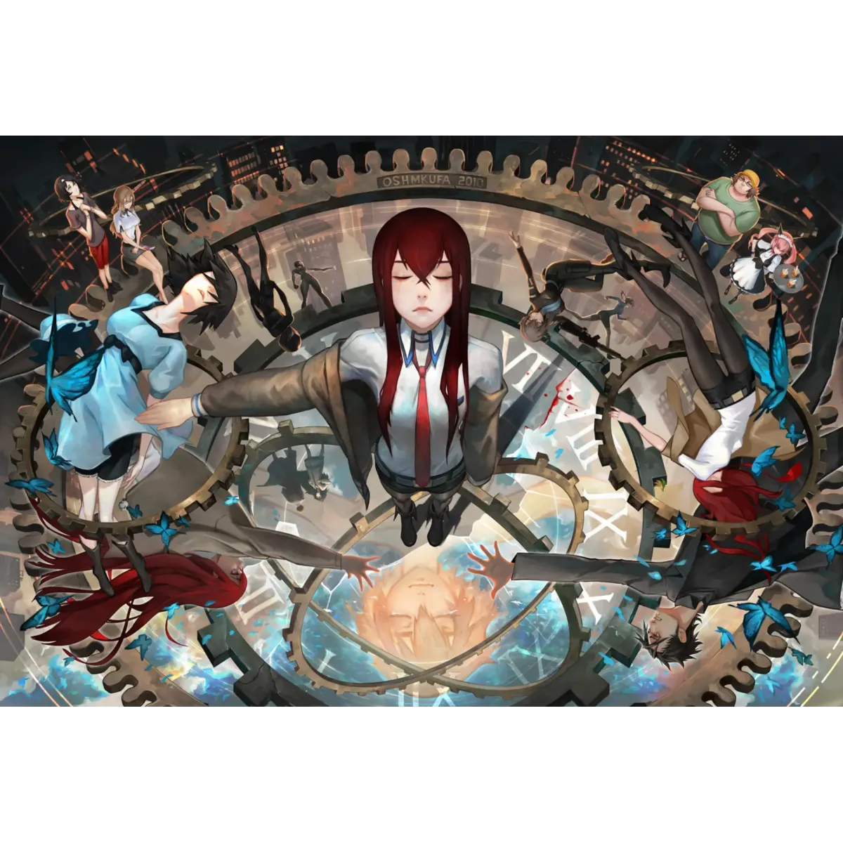 Anime Steins;Gate  Mouse Pad (Desk Mat)