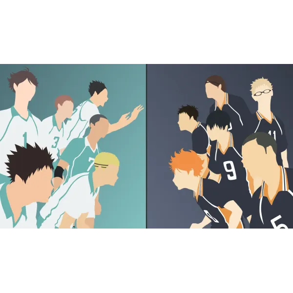 Anime Haikyu!!  Mouse Pad (Desk Mat)