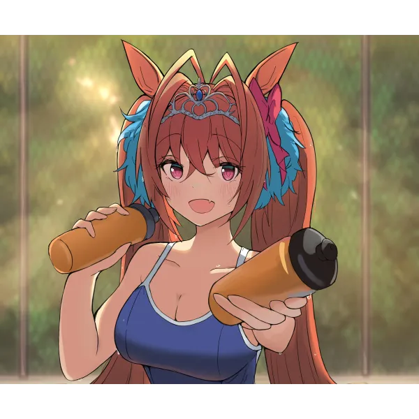 Anime Uma Musume: Pretty Der Mouse Pad (Desk Mat)