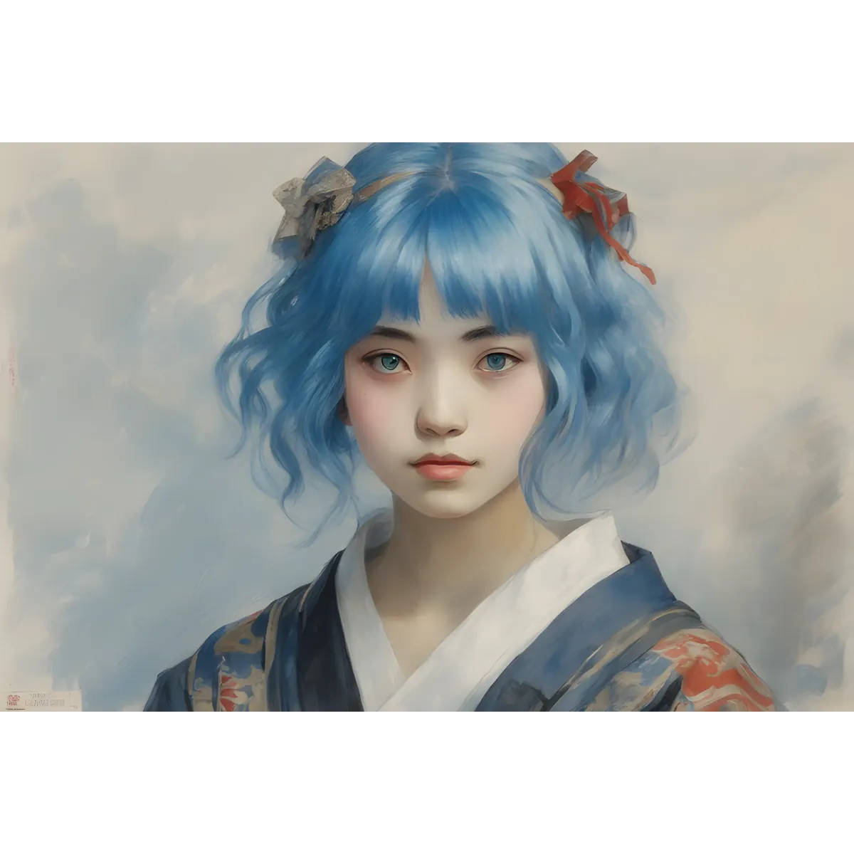 Ai Art,Rem  Mouse Pad (Desk Mat)