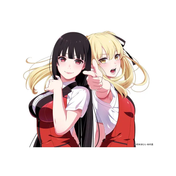 Yumeko Jabami and Mary Saotome  Mouse Pad (Desk Mat)