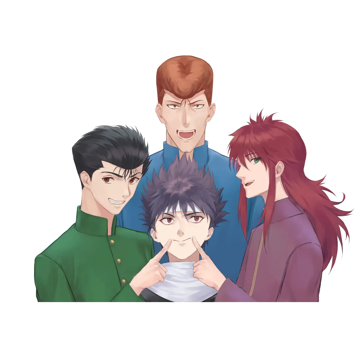 Yu Yu Hakusho  Mouse Pad (Desk Mat)