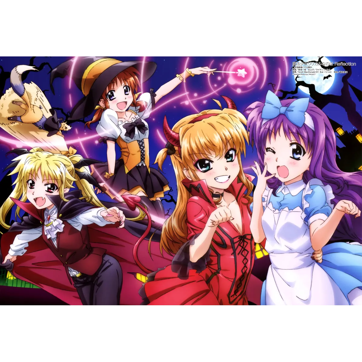 Magical Girl Lyrical Nanoha  Mouse Pad (Desk Mat)