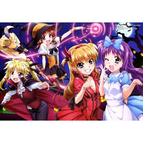 Magical Girl Lyrical Nanoha  Mouse Pad (Desk Mat)