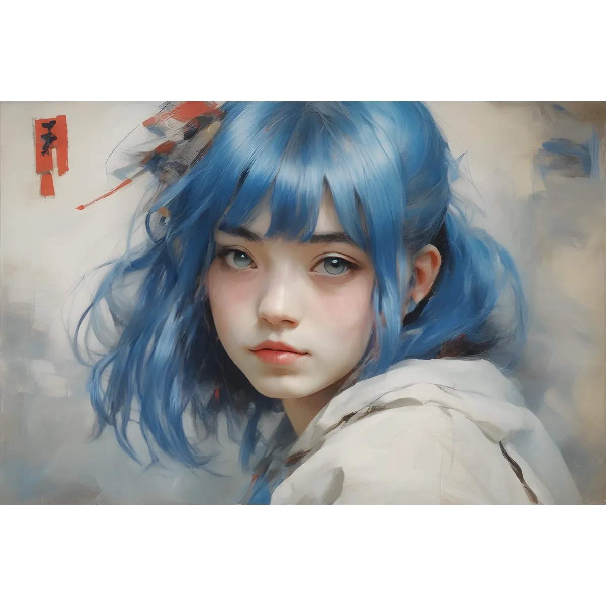 Ai Art,Rem  Mouse Pad (Desk Mat)